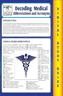 Medical Abbreviations and Acronyms (Blokehead Easy Study Guide)