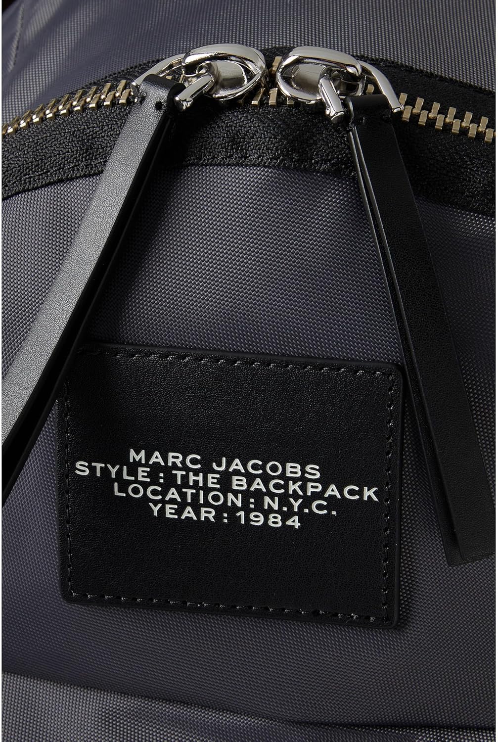 Marc Jacobs The Biker Nylon Large Backpack Dark Shadow One Size