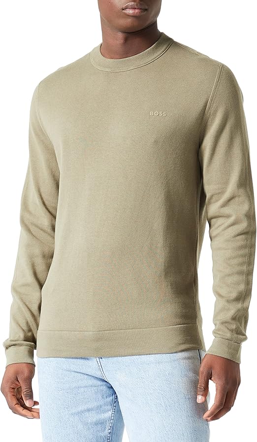 Jersey Boss Boss-suéter De Punto Para Hombre, Ropa De Color Sólido Sudadera Boss Hombre