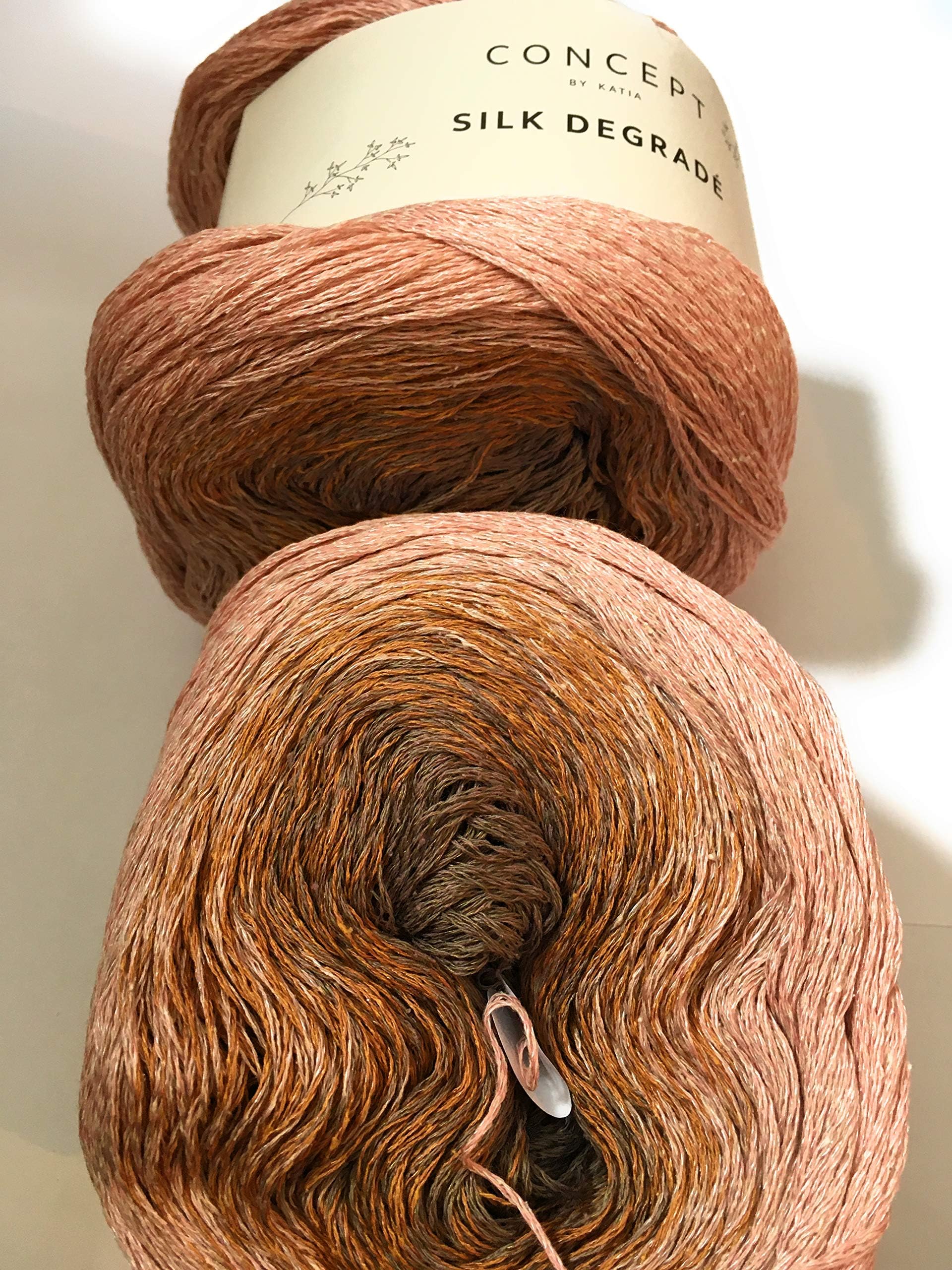 katia Silk Degradé Bobbel Colour Gradient Yarn Cotton Silk Viscose (310)'