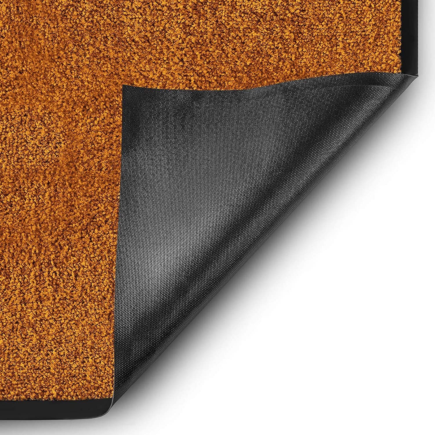 etm Hoogwaardige vloermat, getest op schadelijke stoffen, bewezen entreemat in handel en huishouden, vuilvangmat met topreinigende werking, vuilvangmat wasbaar en antislip, 90 x 300 cm, bruin etm Hoogwaardige vloermat, getest op schadelijke stoffen, bewezen entreemat in handel en huishouden, vuilvangmat met topreinigende werking, vuilvangmat wasbaar en antislip, 90 x 300 cm, bruin