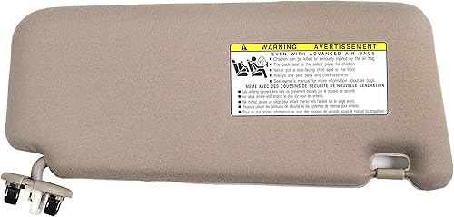 Miniatura 6 de Ezzy Auto visera para Toyota Camry con quemacocos y visera con luz 2007, 2008, 2009, 2010, 2011.