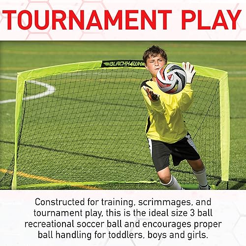 Miniatura 5 de Franklin Sports MLS Tornado Soccer Ball - Soft Cover - Official Size and Weight Soccer Ball - Air Pump Included