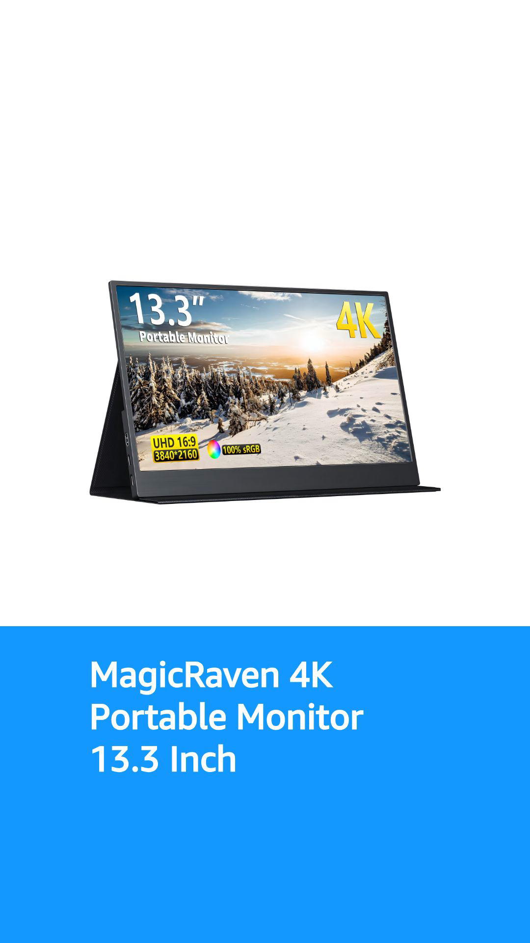 MAGICRAVEN 4K Portable Monitor 13.3