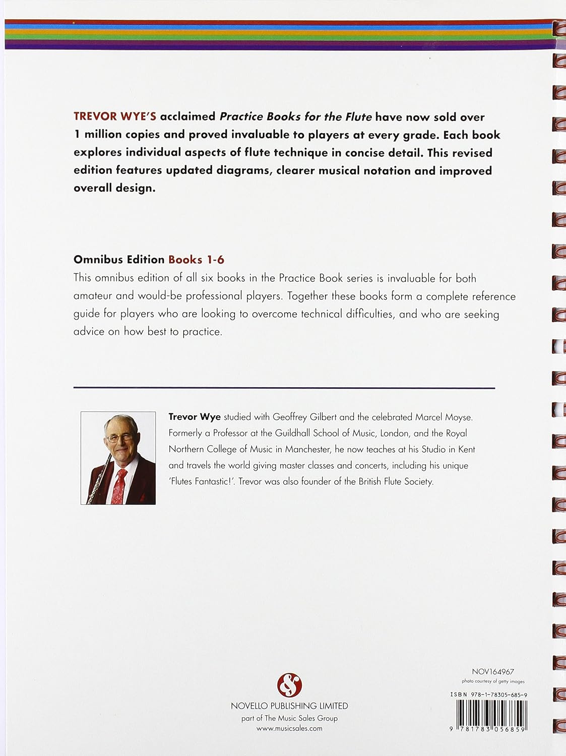 Trevor Wye: Practice Book for the Flute - Books 1 to 6 (Omnibus CD Edition) | Flute Technique Sheet Music Instruction Book Intermediate to Advanced Level for Students and Independent Practice image 2
