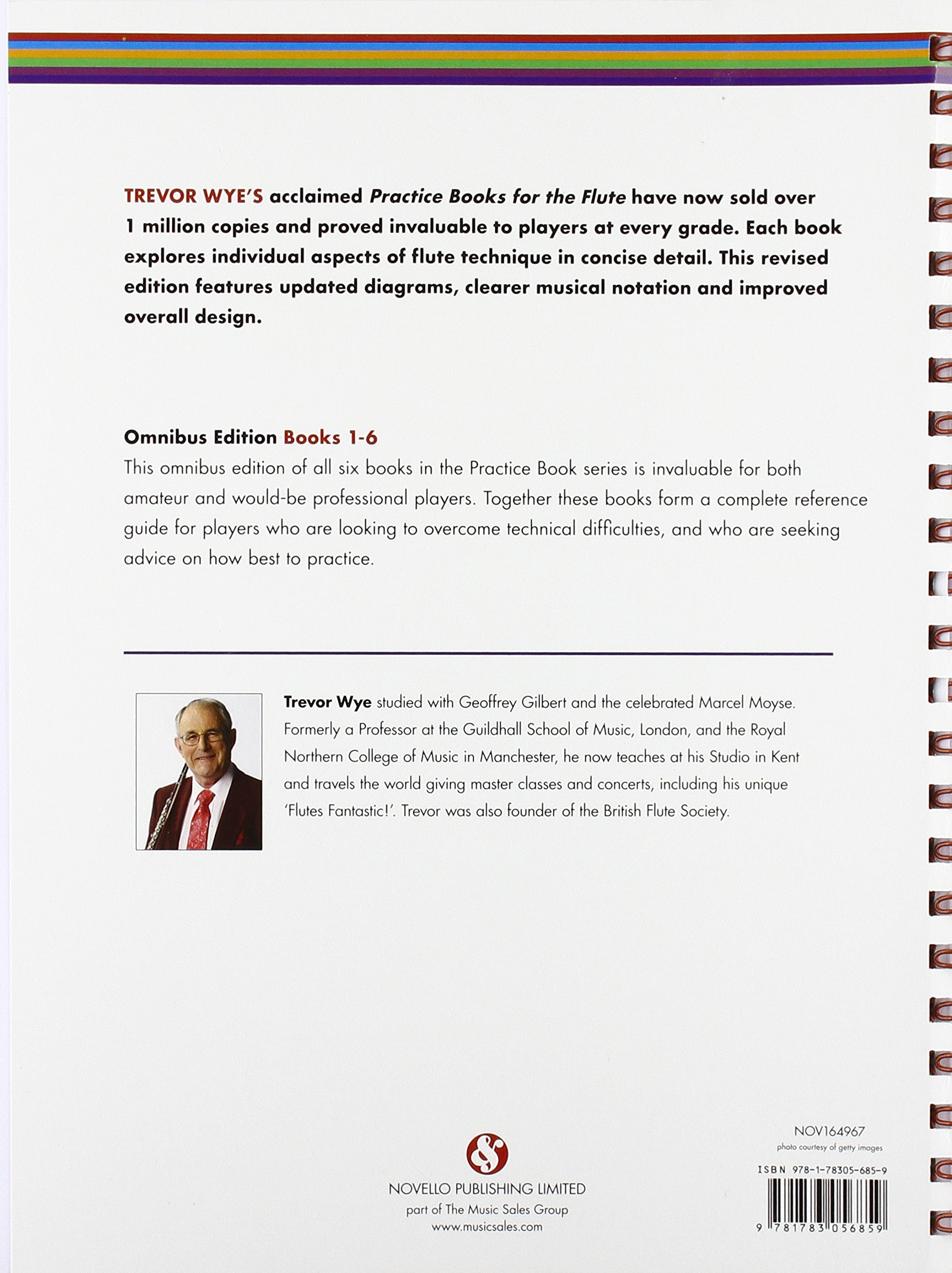 Trevor Wye Practice Book For The Flute 1-6 Comprend Enregistrement en ligne