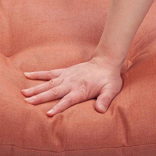 Miniatura 4 de MAGPIE FABRICS Cojín de banco de patio de 45 x 18 pulgadas, antideslizante, resistente al agua, para interiores y exteriores, cojín de asiento