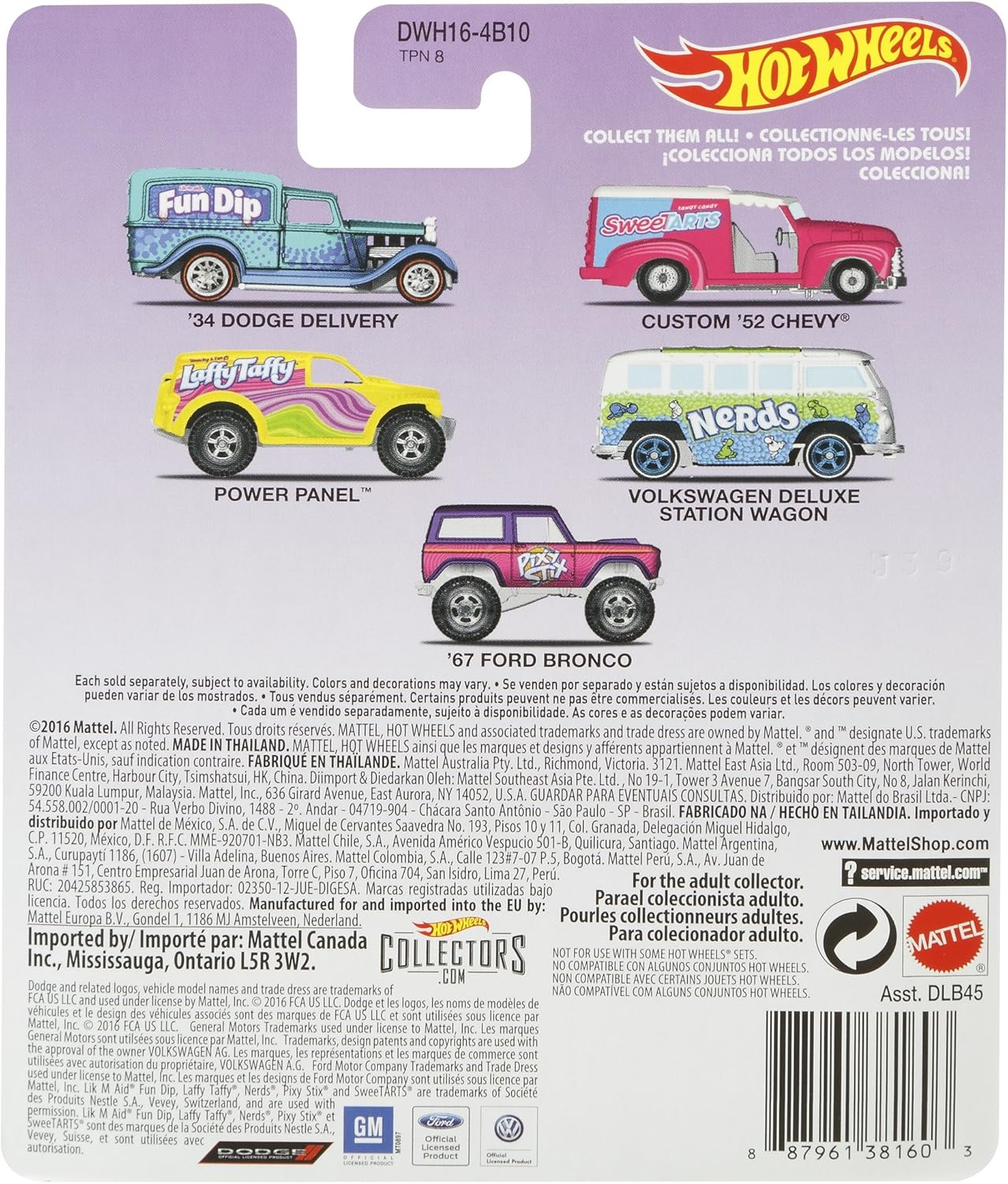 Hot Wheels Pixy Stix '67 Ford Bronco