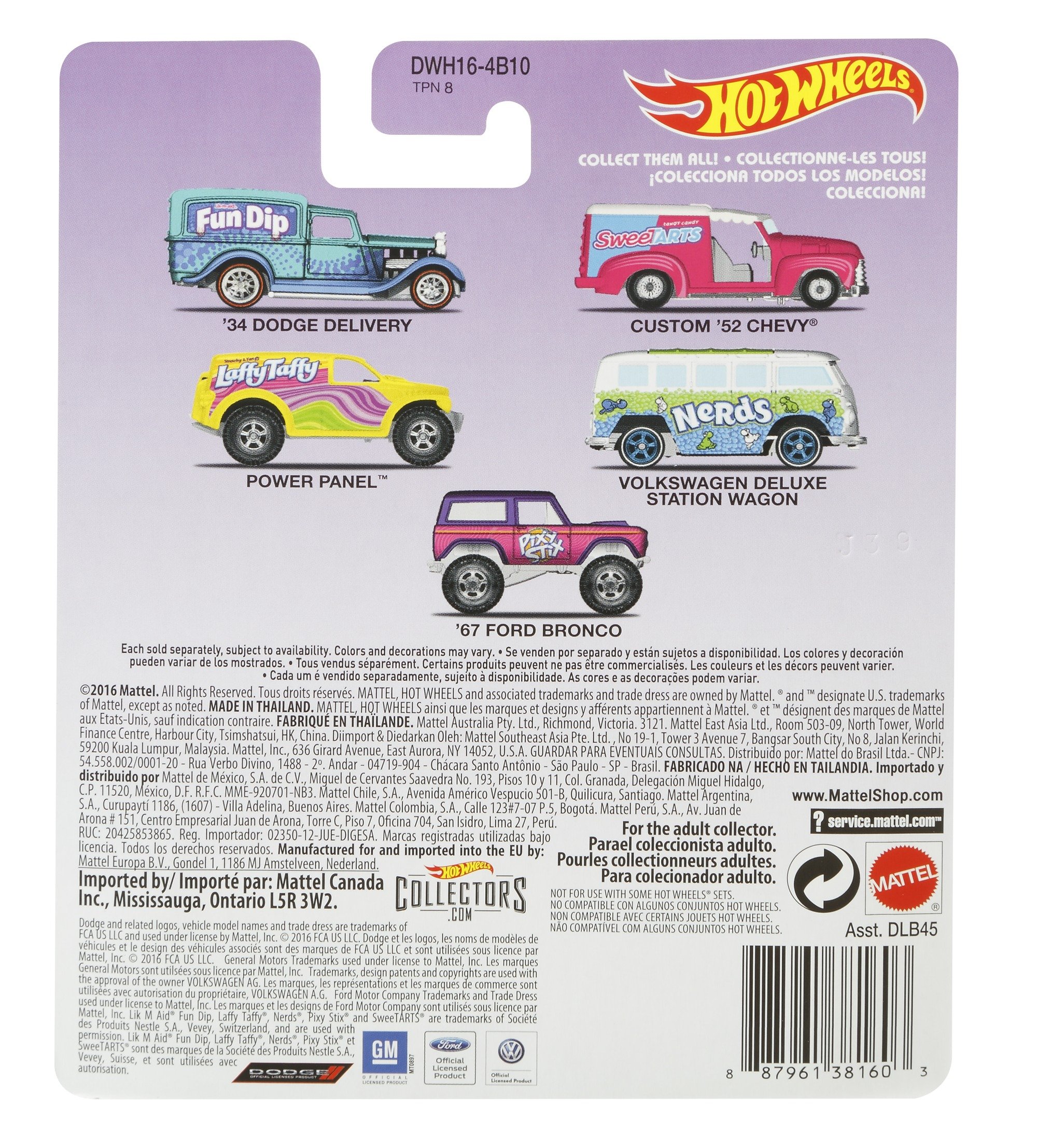 Hot Wheels DWH16 67 Ford Bronco Car : Amazon.ca: Toys & Games