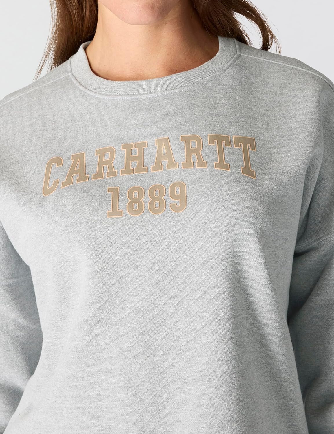 Carhartt womens Loose Fit Midweight Carhartt Graphic Sweatshirt - Image 5
