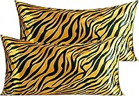 Vista 125 de NTBAY - Fundas de almohada de satén para cabello y piel, fundas de almohada sedosas de lujo con cierre de sobre.