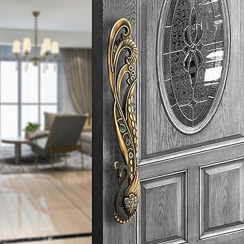 LAPO Mayur 12 Inch Door for Main Door | Wooden & Glass Door | Pull Handles for All The Doors of House | Office | Hotels