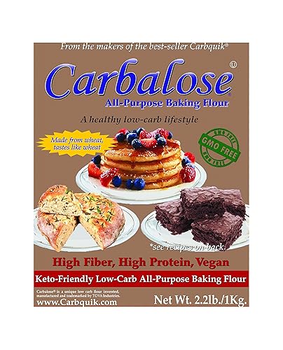 Miniatura 1 de Harina multiusos baja en carbohidratos con carbohidratos (bolsa resellable de 2.2 libras)