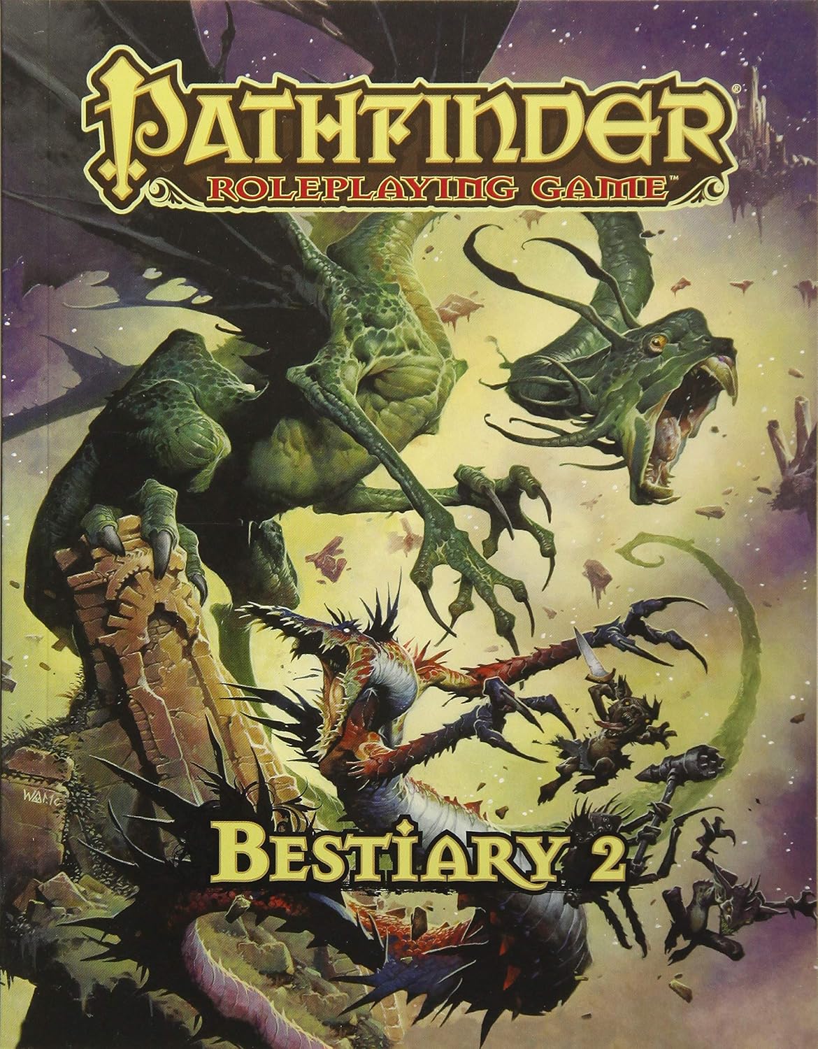 Paizo Pathfinder Roleplaying Game: Bestiary 2 (PFRPG) Pocket Edition