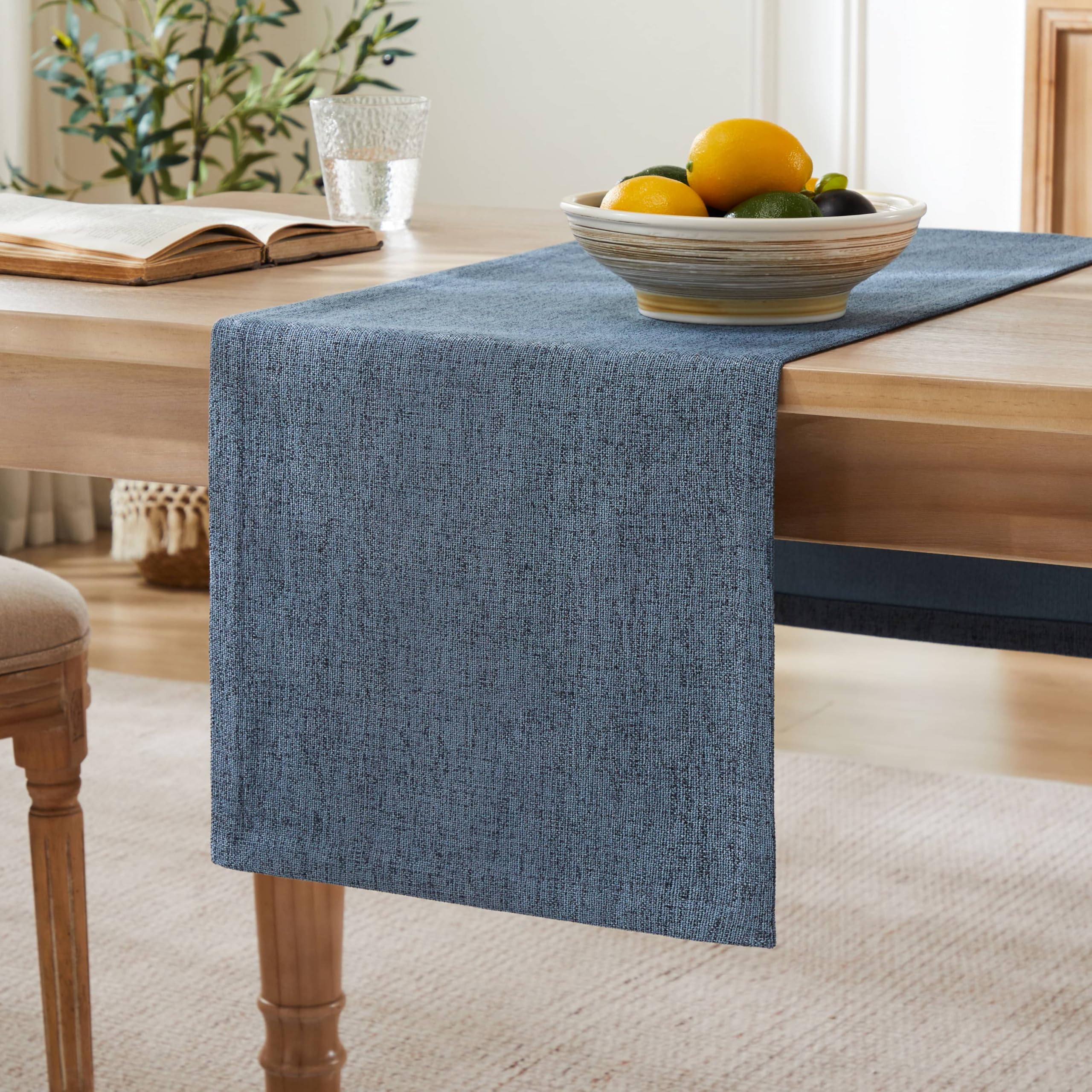 Chemin De Table,Chemin De Table En Toile De Jute Et Lin, Couverture De