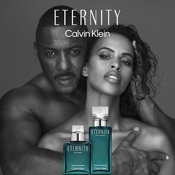 CALVIN KLEIN Eternity - Aromatic Essence for Men - Fougere Fragrance with Notes of Juniper Berries Extract, Coconut Accord and Cardamom - High Longevity - 100ml