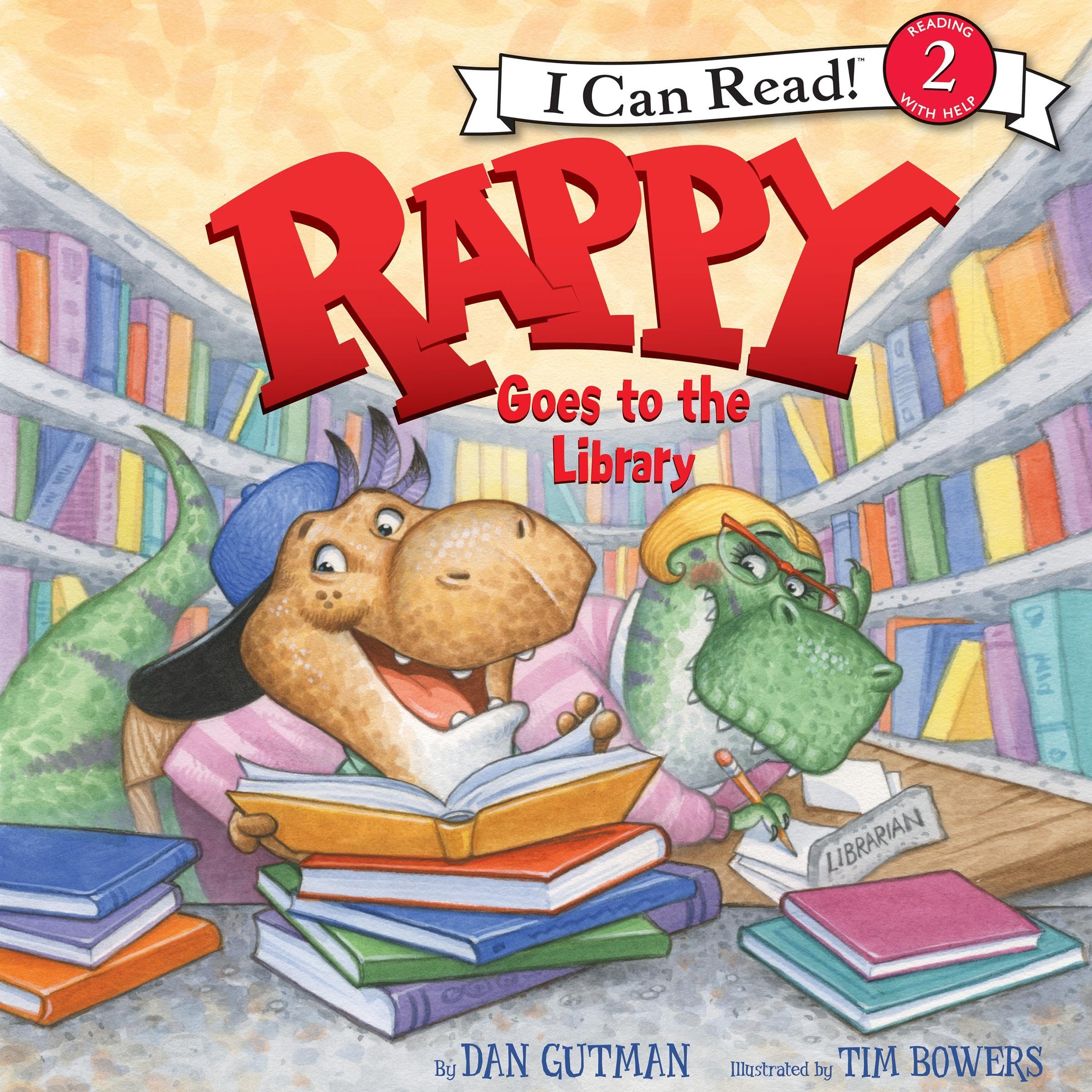 Cover art for Rappy Goes to the Library