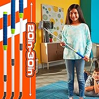 Vista 2 de NERF Trick Shot Golf Set - Indoor + Outdoor Putting Trick Shot Kids Golf Set - Includes Putter, Balls, Ramp + Cups - All-in-One Toy for Kids