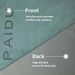 PAIDU Yoga Mat - Non-Slip & Tear Resistant, 10mm (2/5 Inch) Extra Thick SGS-Certified POE Mat for All - 72"x24", Ideal for Yoga, Fitness, Pilates & Floor Exercises, w/Carry Strap