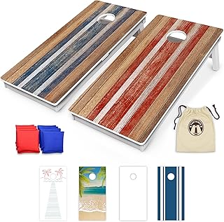 GoSports 4 x 2 ft Resort Collection All Weather Cornhole Boards - Choose...
