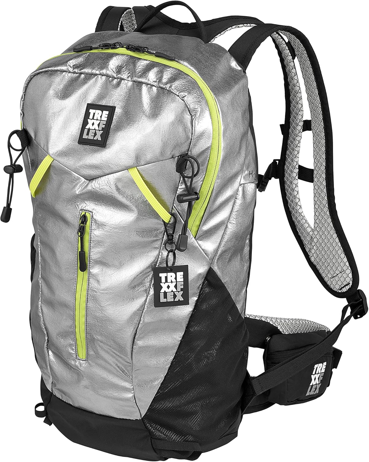 Neon Lime 35L Urban Outdoor Hiking Backpack | Water Resistant, Lightweight Daypack, Swiss Engineered Outdoor Equipment