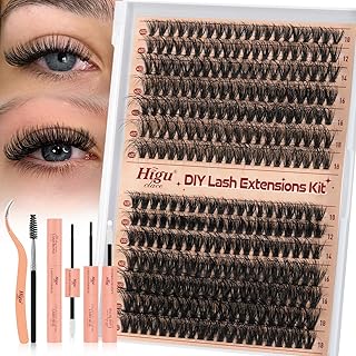 Kit de racimos de pestañas Higu clace 40D+50D...