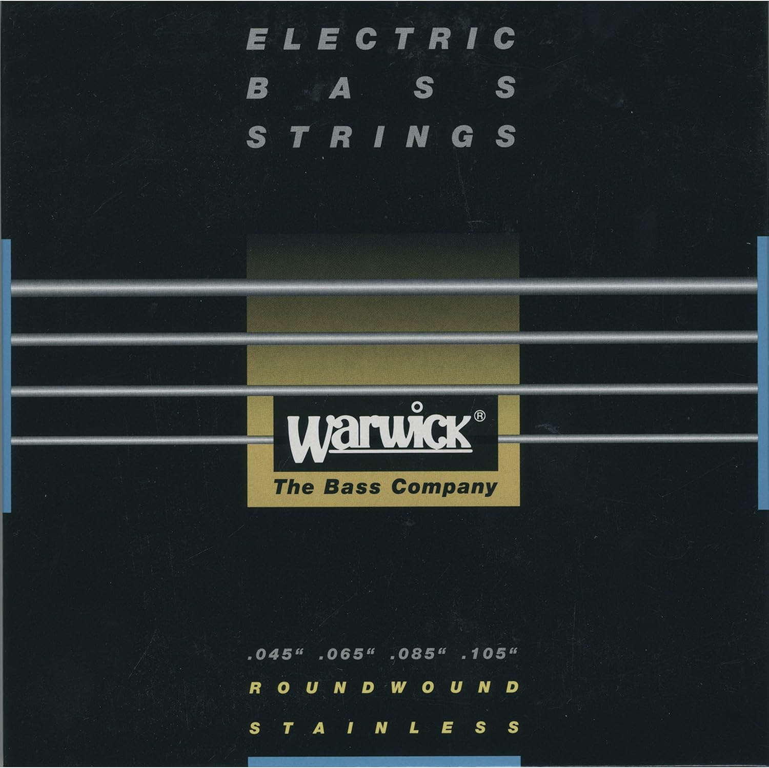Warwick Black Label Stainless Medium 4-String Bass Strings