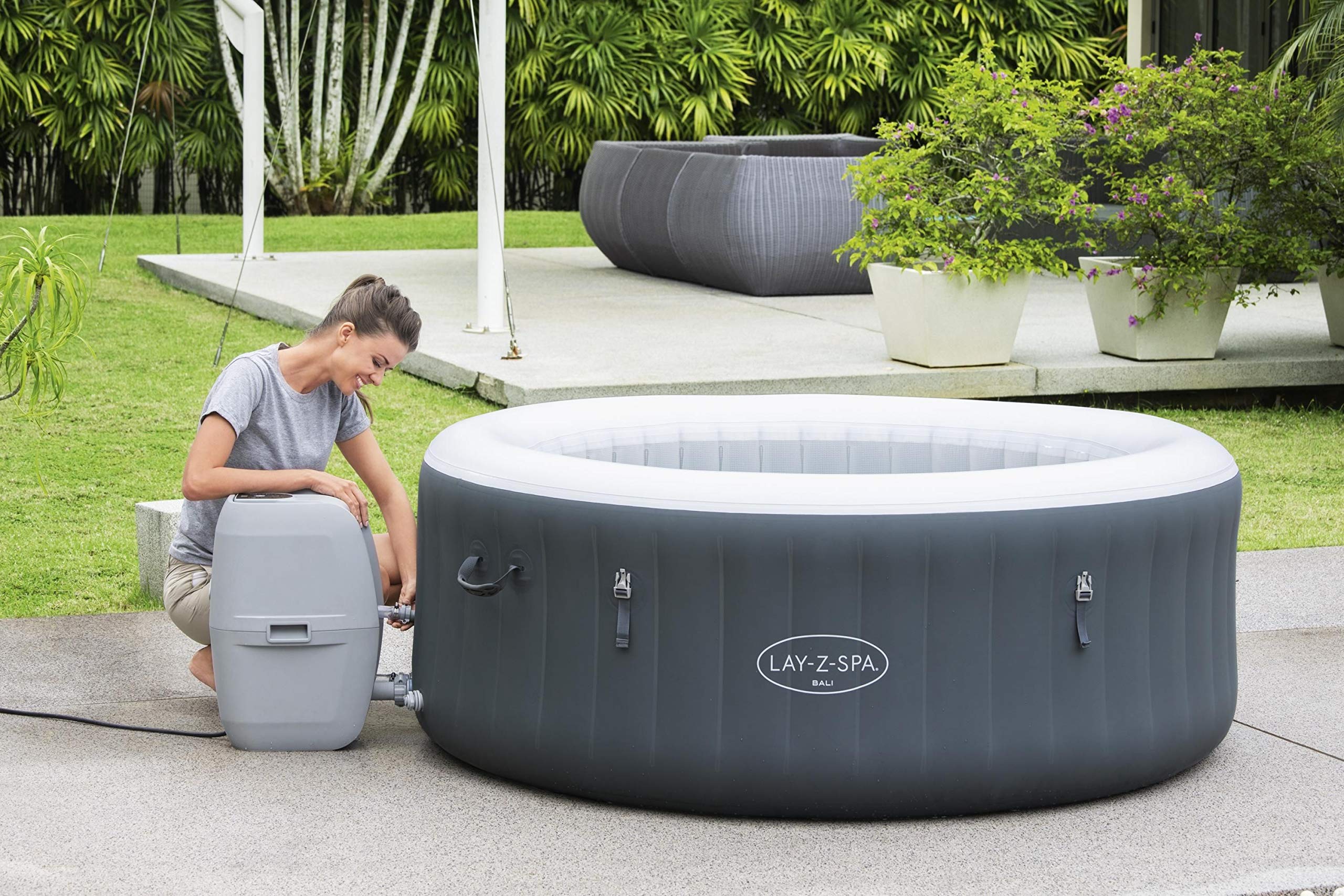 Bestway LAY-Z-SPA® Bali Airjet™ 180 x 66 cm, 2-4 personnes