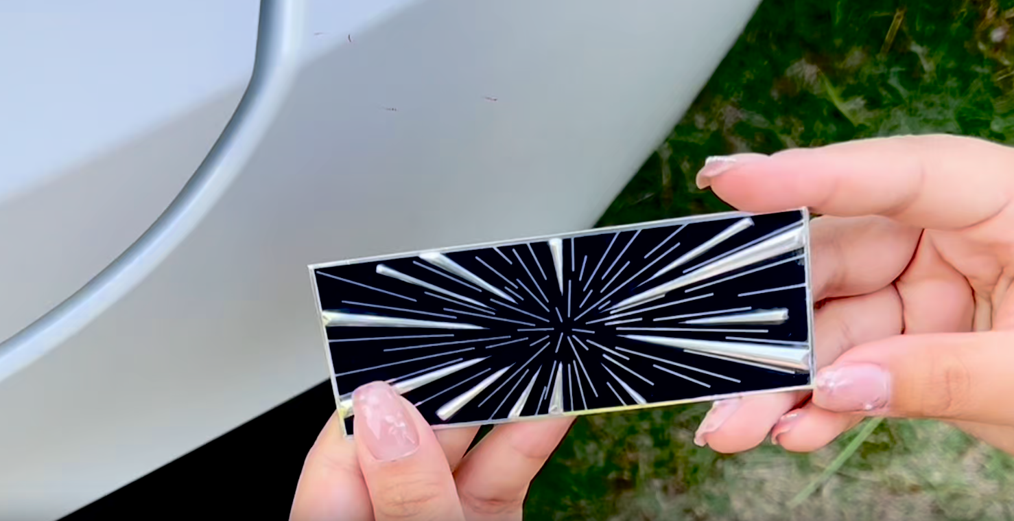 Carbon Fiber Tesla Emblem Carbon Fiber Tesla Badge Emblem Sticker ...