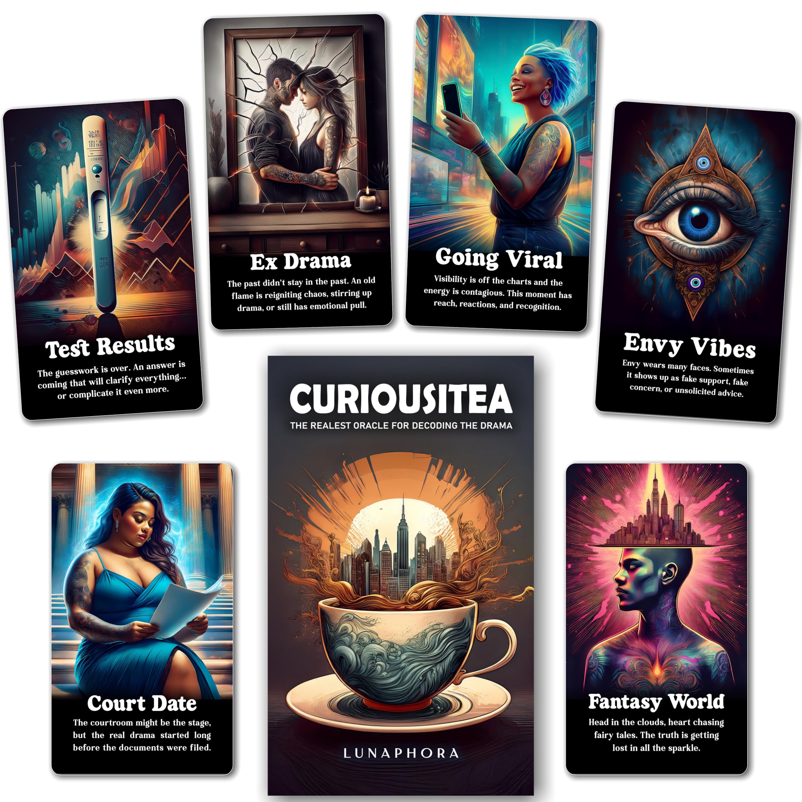 CherryBullet Q&A サノクトレカセット ボラ Amazon.com: Curiousitea: The Realest Oracle for Decoding the Drama