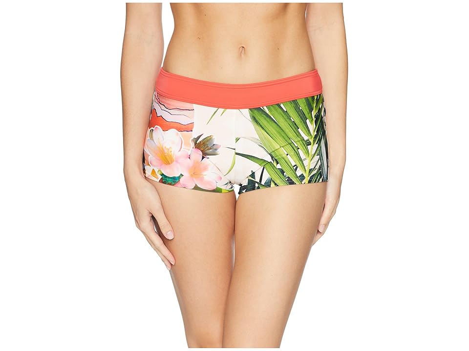 

Prana Raya Bottom (Carmine Pink Paradise) Women's Swimwear