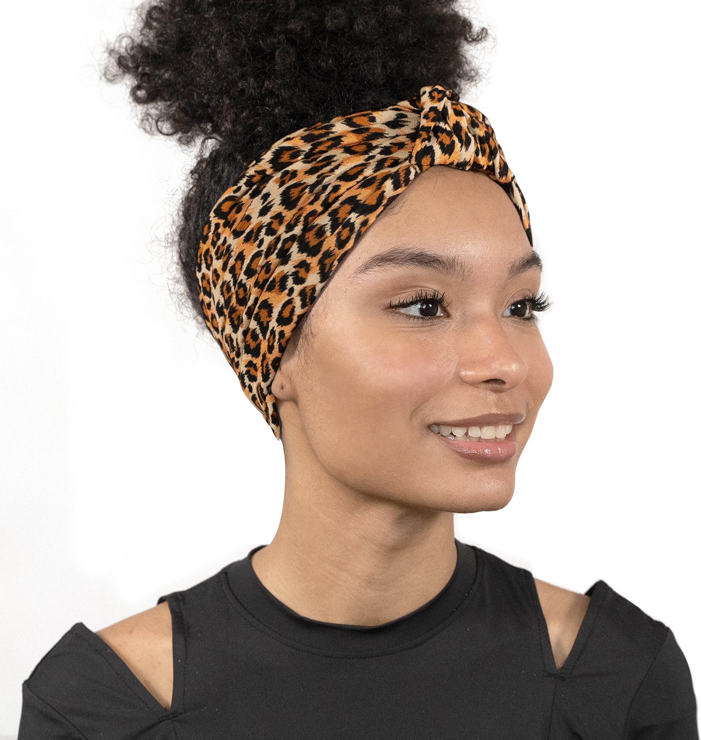 Twist Knot Headband for Women - African Headbands for Women, Turban Headbands - Wide Headbands, Yoga Headband, Twist Headband
