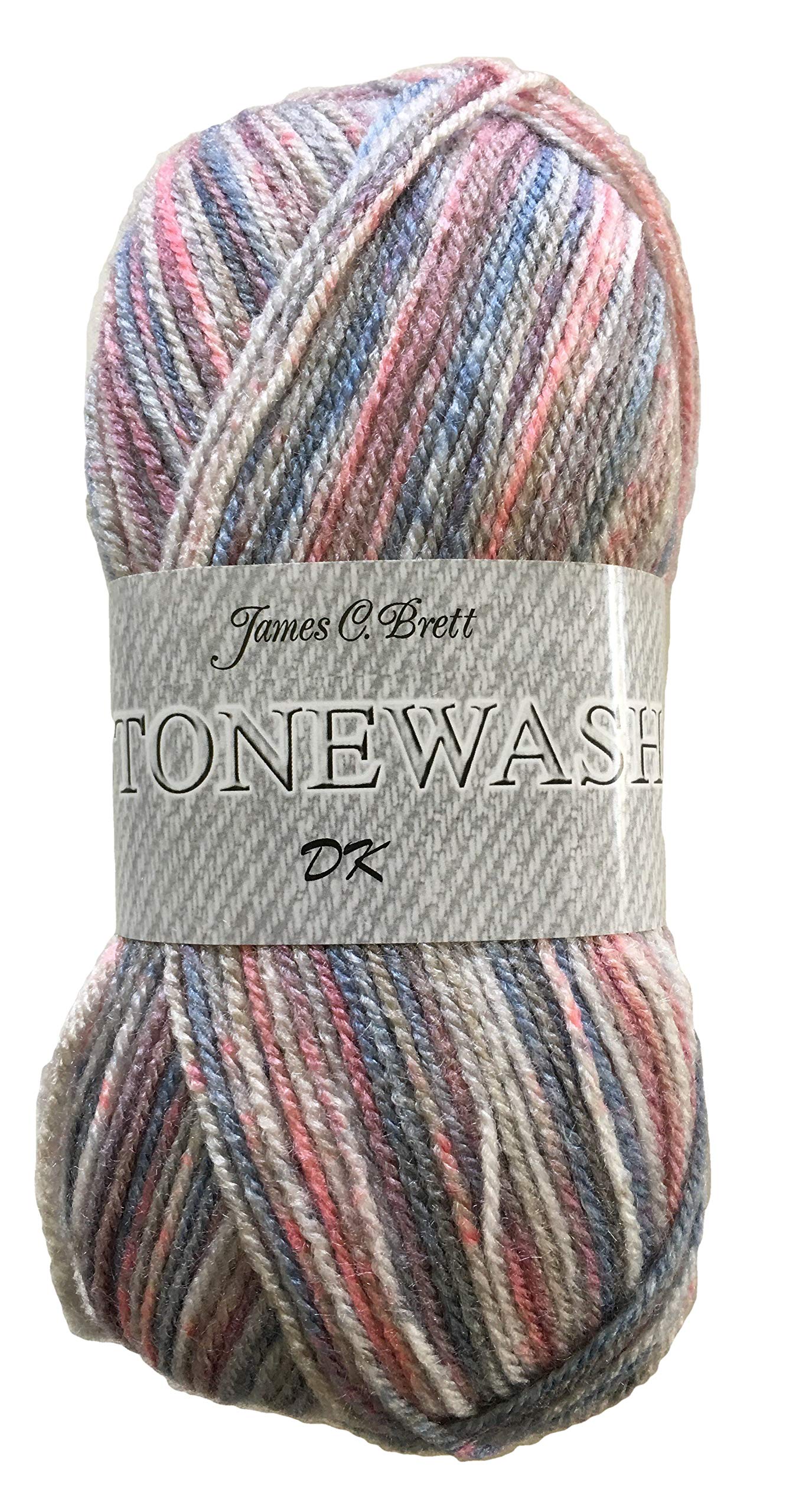 James C. Brett Stonewash DK Multi-Coloured Yarn - 100g
