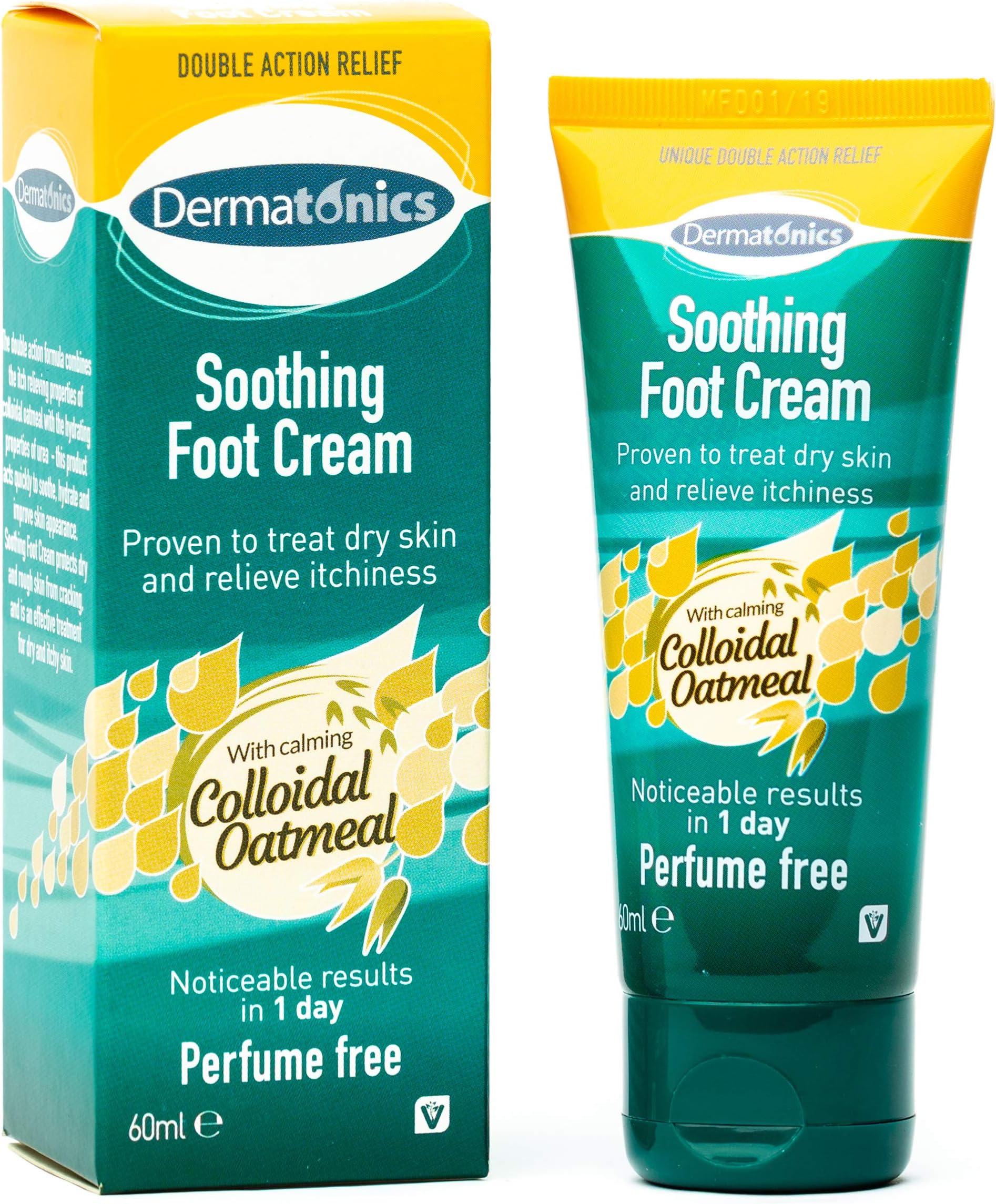 10% Urea Natural Foot Soothing Cream with Manuka Honey – Removes Hard Skin, Moisturizes and Rehydrates Cracked Heels, Rough, Dead and Dry Skin – For Feet, Elbows, & Hands, 2 oz. Tube
