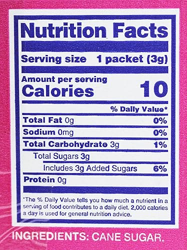 Miniatura 2 de C&H Azúcar granulada pura de caña sin OMG, paquetes de 0.10 onzas (0.10 oz), paquete de 500