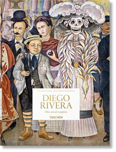 Portada de Diego Rivera. Obra mural completa