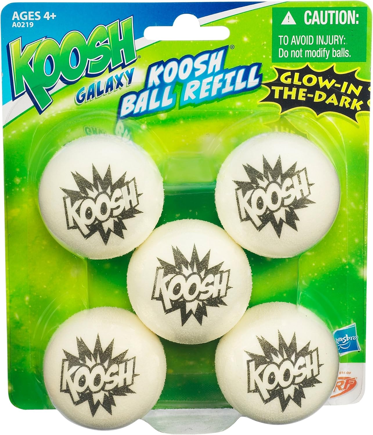 Koosh Galaxy Koosh Ball Refill (Glow-in-The-Dark)