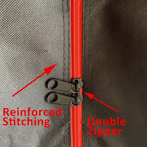 Miniatura 4 de Jalousie Paquete de 3 bolsas de almacenamiento extra grandes y resistentes para mudanza, bolsas de almacenamiento para ahorrar espacio, bolsas de