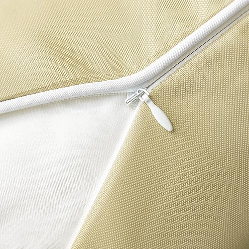 Miniatura 3 de Phantoscope - Juego de 2 fundas de almohada y cojín cuadradas decorativas, impermeables, para intemperie, sofás, carpas, 18 x 18 pulgadas