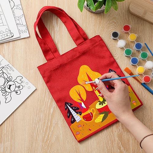 Vista 125 de Amylove 24 mini bolsas de lona en blanco para sublimación, reutilizables, para comestibles, equipaje de bricolaje, para fiestas incluso