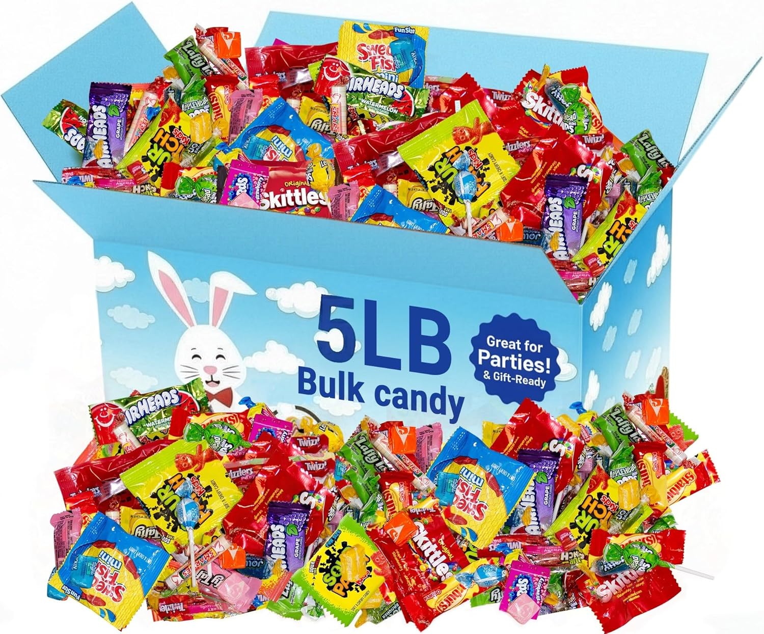 Easter Bulk Candy Variety Pa 5 Pounds Assortment, Approx. 250