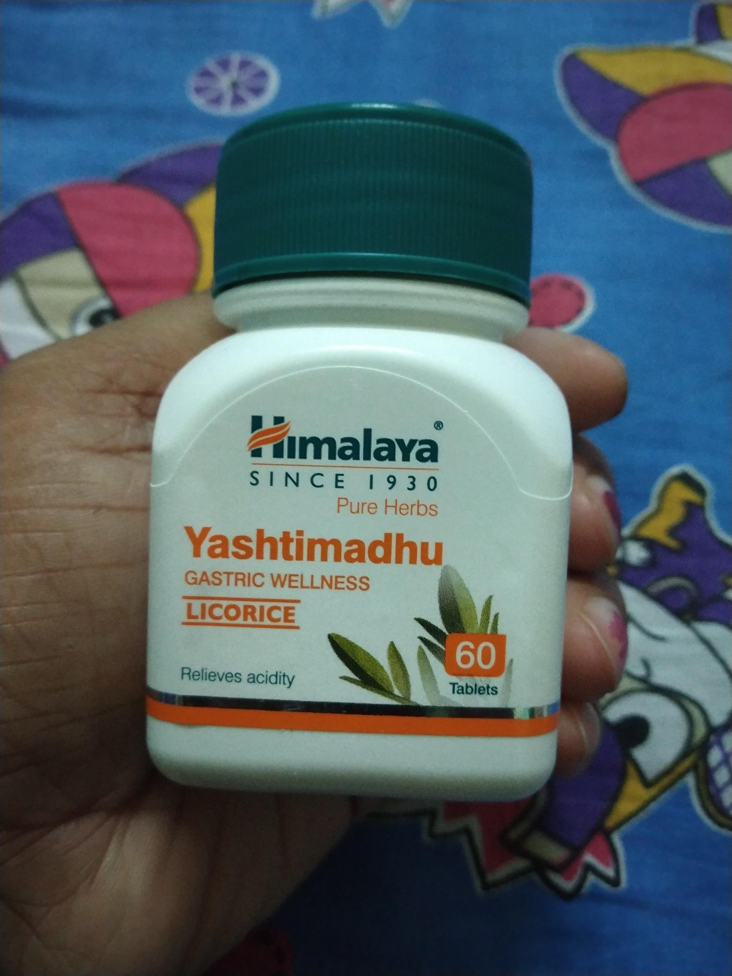 Buy Himalaya Wellness Yashtimadhu Gastric Wellness (60 Tablets) Online