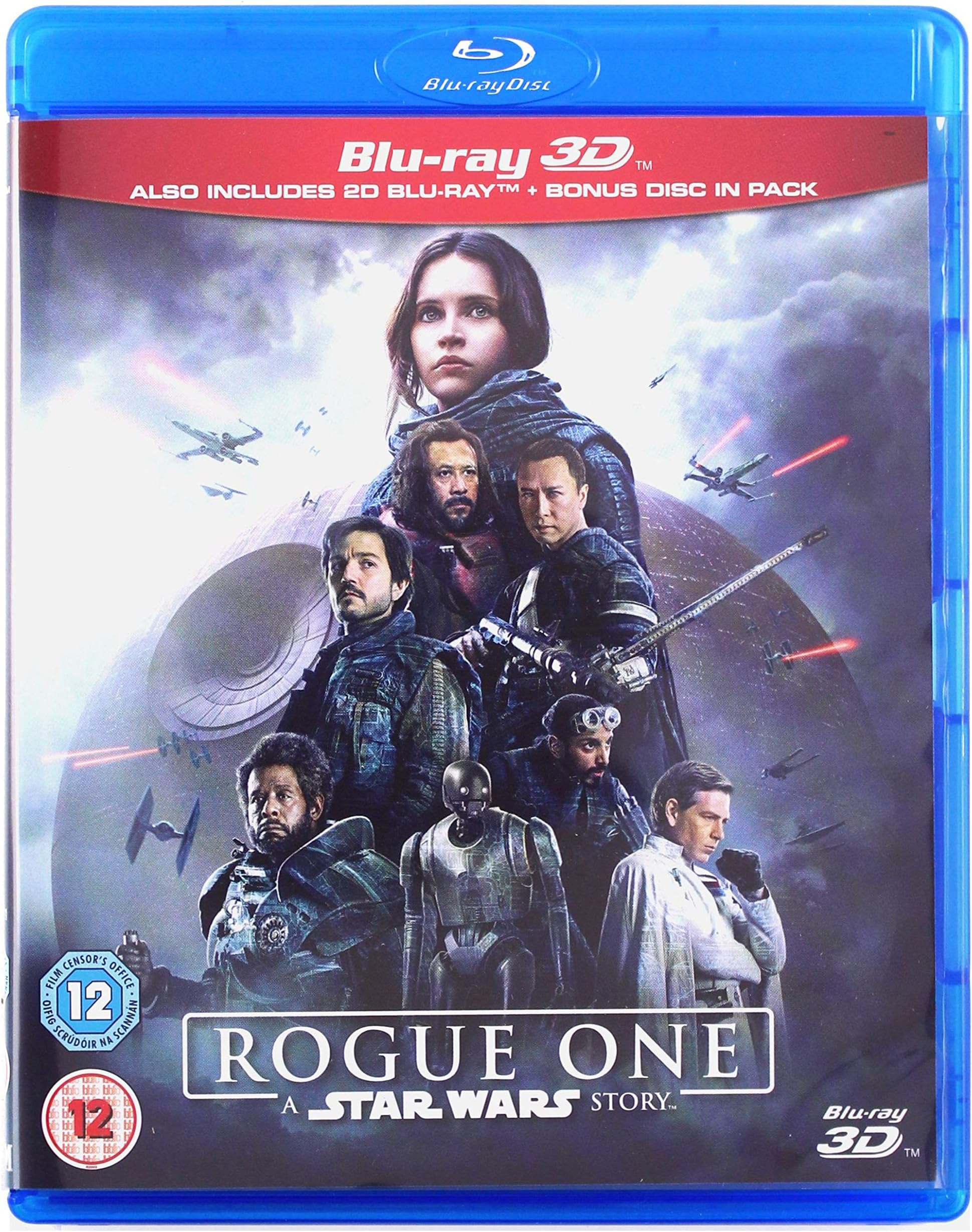 Rogue One: A Star Wars Story [Blu-ray 3D] [2017] [Region Free] [3D Blu-ray]