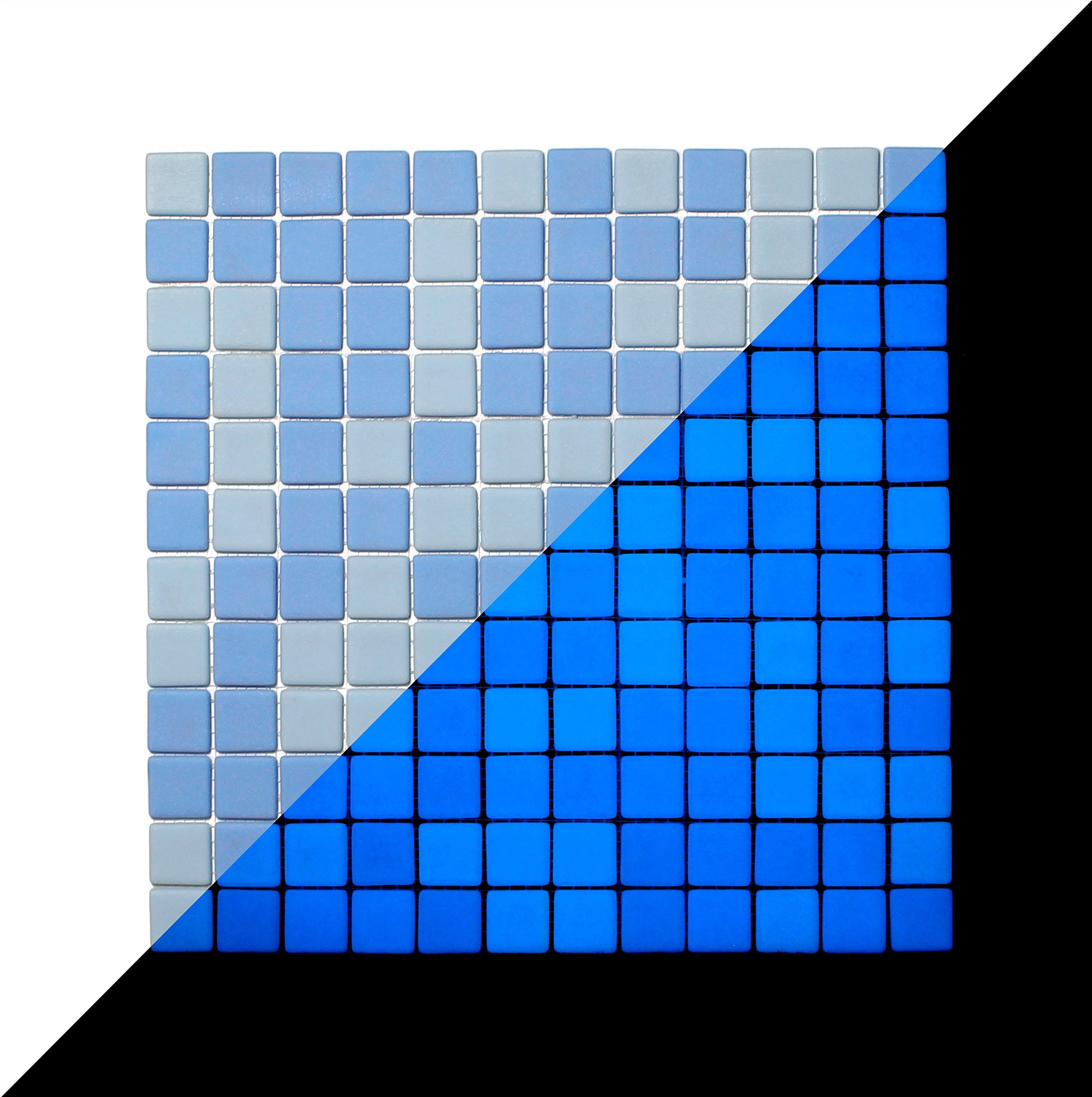 Amazoncom Illumino Glow In The Dark Glass Tile Opus One Ocean Blue Matte 1 Sq Meter Box 10 Sheets Home Kitchen