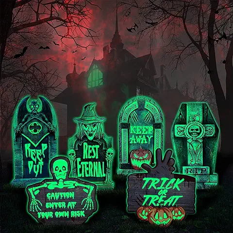 Lápidas fluorescentes - miniatura