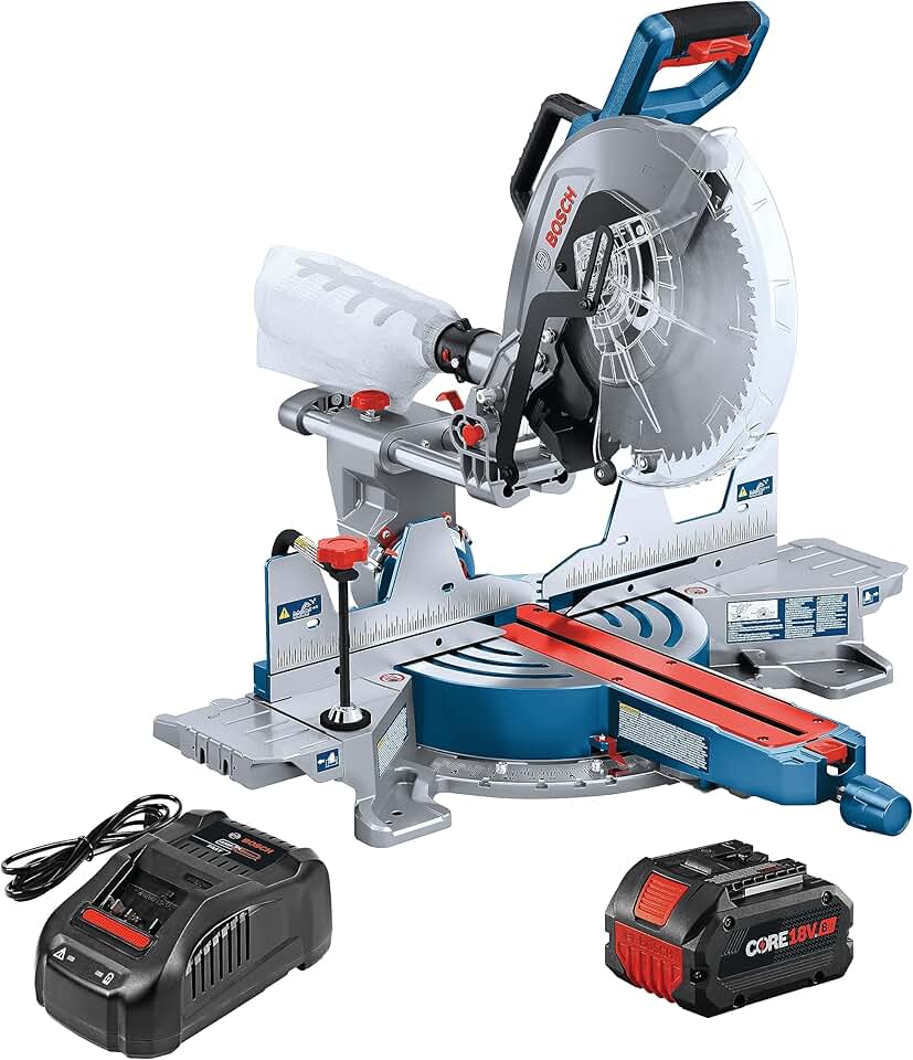 BOSCH GCM18V-12SDN14 PROFACTOR™ 18V 12 In. Dual-Bevel Slide Miter Saw