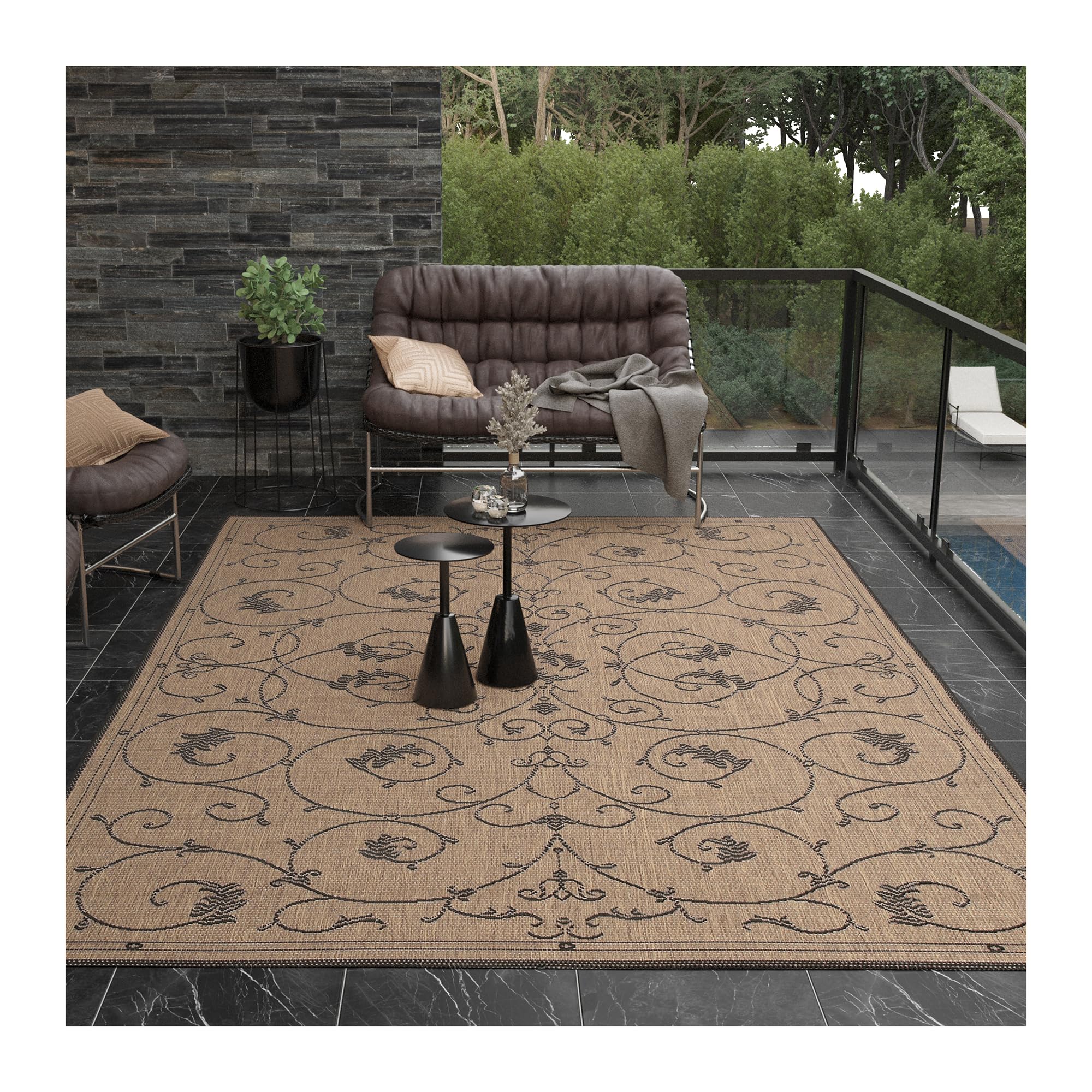 Couristan Recife Veranda Outdoor Rug - 5'3