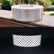 Oralite 2" DOT Diamond Plate V52 Solid White Tape 5 Feet