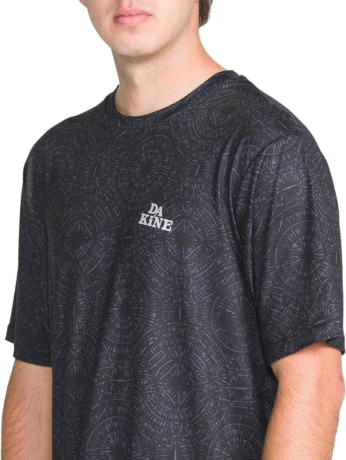 Dakine Men's Short Sleeve Rashguard – UPF 50+ Quick-Dry Swim Shirt for Surf, Paddle, Outdoor, and Gym Use