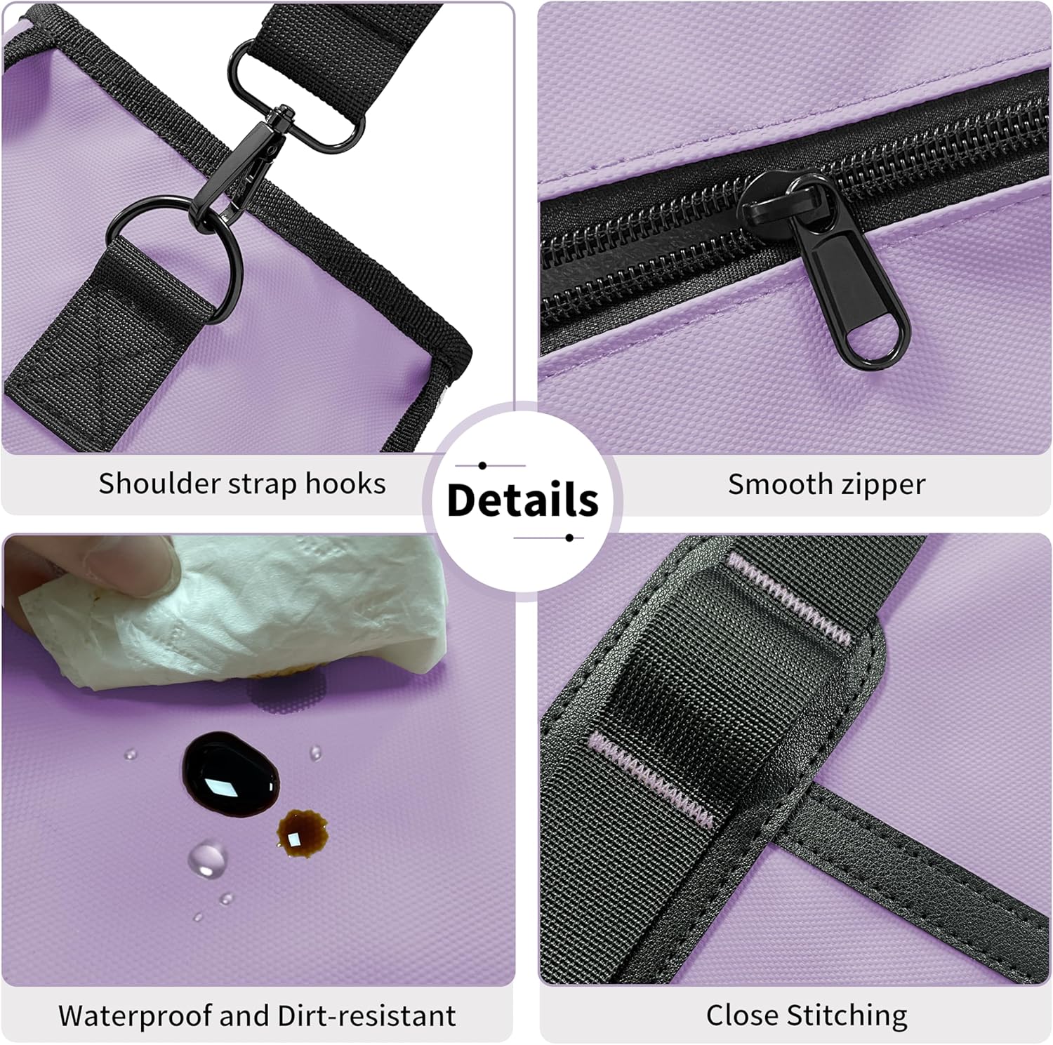 Tote Bag for Women with Laptop Compartment, Nurse Bags for Work, Large Work Bag for Women with Multiple waterproof Pockets - Image 6